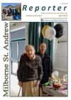 Front cover of the April edition showing Jeff Blake celebrating his 100th birthday
